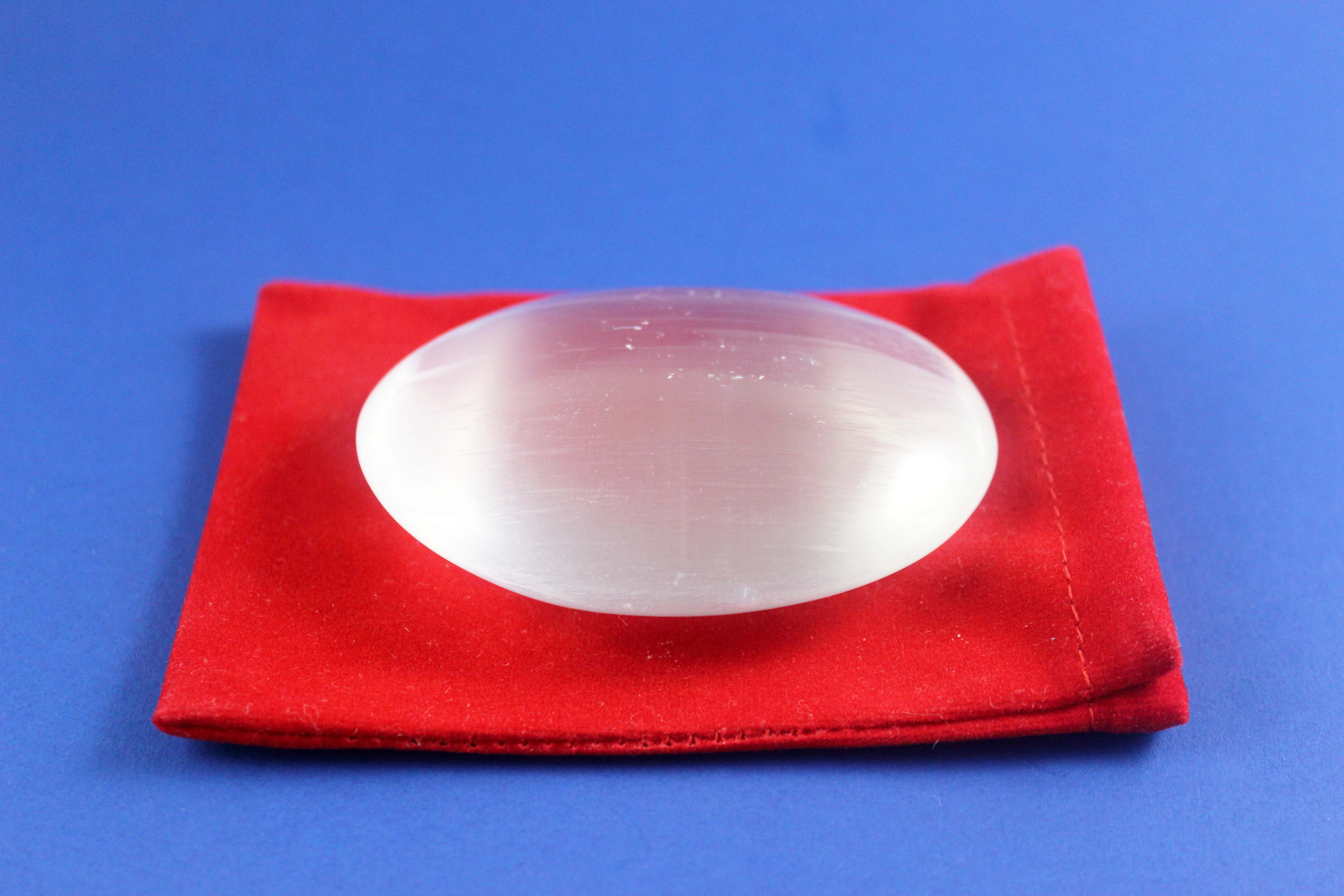 Oval shape Selenite